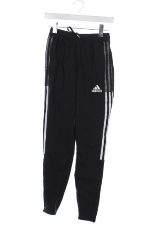 Γυναικείο αθλητικό παντελόνι Adidas, Μέγεθος XS, Χρώμα Μαύρο, Τιμή 26,99 €
