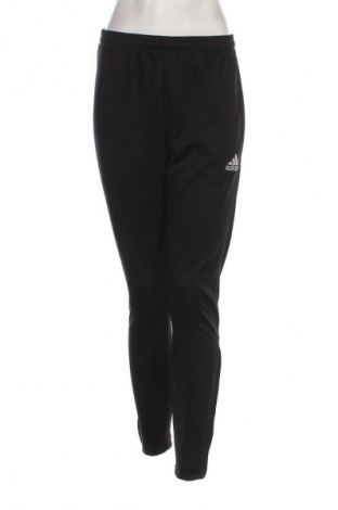 Γυναικείο αθλητικό παντελόνι Adidas, Μέγεθος M, Χρώμα Μαύρο, Τιμή 10,99 €