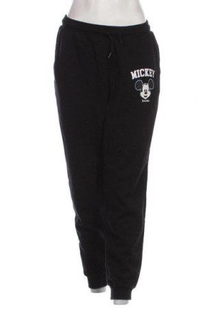 Pantaloni trening de femei Disney, Mărime L, Culoare Negru, Preț 98,99 Lei