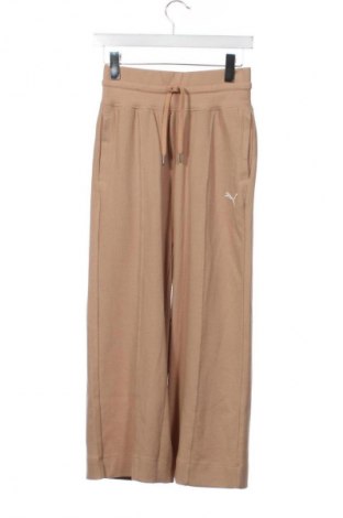 Pantaloni trening de femei PUMA, Mărime XS, Culoare Maro, Preț 244,74 Lei
