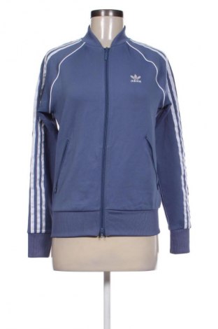 Γυναικεία αθλητική ζακέτα Adidas, Μέγεθος M, Χρώμα Μπλέ, Τιμή 30,99 €