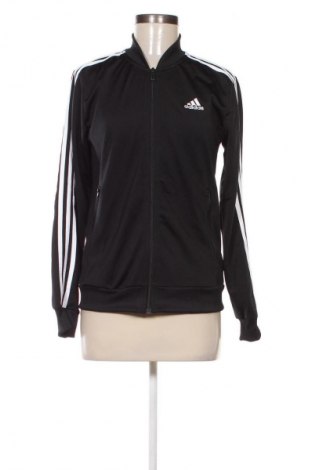 Дамско спортно горнище Adidas, Размер S, Цвят Черен, Цена 93,99 лв.