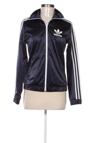 Дамско спортно горнище Adidas Originals, Размер M, Цвят Син, Цена 48,99 лв.