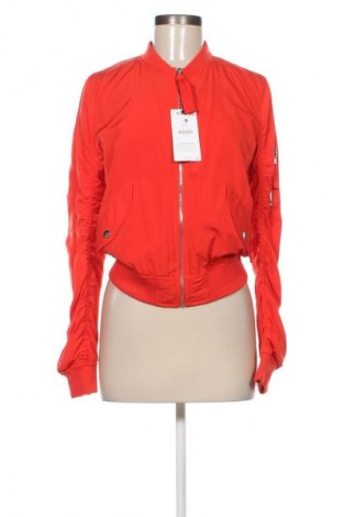 Kurtka damska Bershka, Rozmiar M, Kolor Pomarańczowy, Cena 177,33 zł