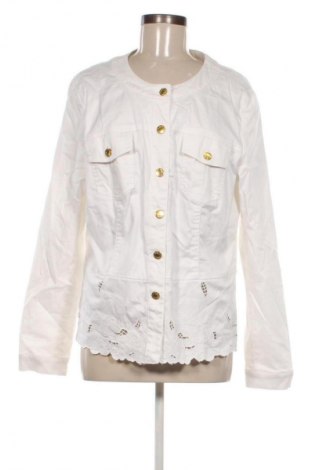Γυναικείο μπουφάν Bpc Bonprix Collection, Μέγεθος XXL, Χρώμα Λευκό, Τιμή 30,99 €
