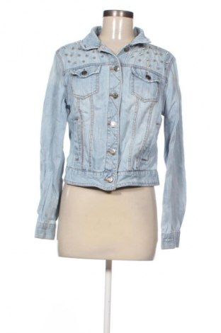 Γυναικείο μπουφάν Denim&Co., Μέγεθος M, Χρώμα Μπλέ, Τιμή 24,99 €