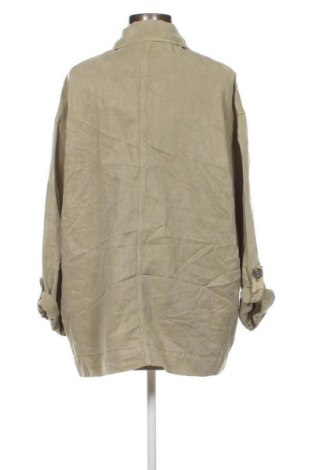 Дамско яке Zara, Размер L, Цвят Зелен, Цена 48,99 лв.