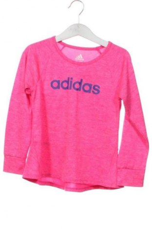 Dziecięca bluzka Adidas, Rozmiar 6-7y/ 122-128 cm, Kolor Różowy, Cena 36,99 zł