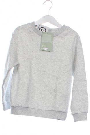 Детска блуза H&M, Размер 4-5y/ 110-116 см, Цвят Сив, Цена 17,60 лв.