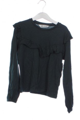 Kinder Shirt H&M, Größe 8-9y/ 134-140 cm, Farbe Grün, Preis 6,14 €