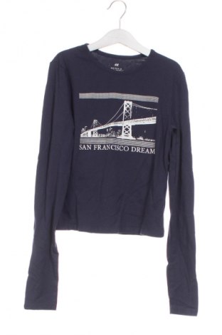 Kinder Shirt H&M, Größe 15-18y/ 170-176 cm, Farbe Blau, Preis € 6,14