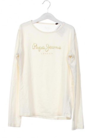 Bluză pentru copii Pepe Jeans, Mărime 12-13y/ 158-164 cm, Culoare Ecru, Preț 52,60 Lei