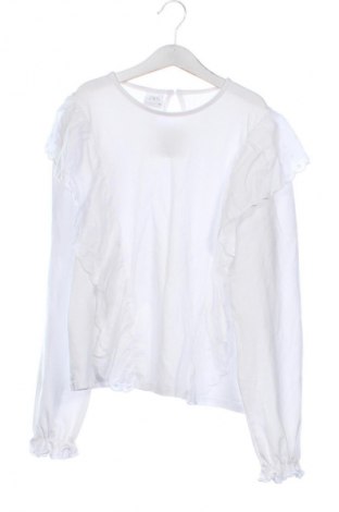Детска блуза Zara, Размер 13-14y/ 164-168 см, Цвят Бял, Цена 14,06 лв.