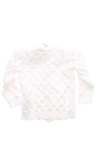 Kinder Strickjacke Unbranded, Größe 9-12m/ 74-80 cm, Farbe Weiß, Preis € 8,75