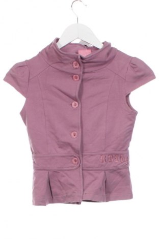 Kinder Strickjacke Unbranded, Größe 10-11y/ 146-152 cm, Farbe Aschrosa, Preis 8,70 €