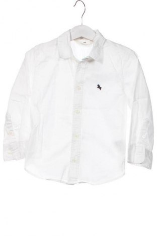 Детска риза H&M, Размер 2-3y/ 98-104 см, Цвят Бял, Цена 11,40 лв.