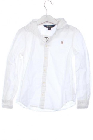 Kinderhemd Polo By Ralph Lauren, Größe 5-6y/ 116-122 cm, Farbe Weiß, Preis € 24,55