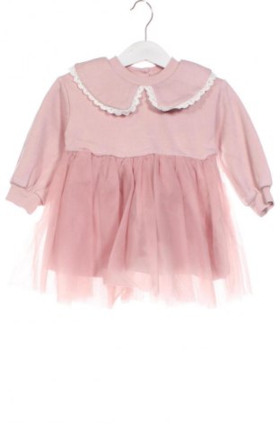 Dziecięca sukienka LC Waikiki, Rozmiar 9-12m/ 74-80 cm, Kolor Różowy, Cena 43,68 zł