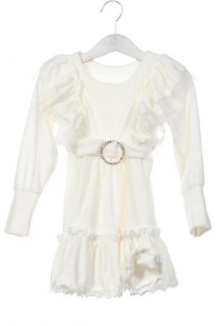 Dziecięca sukienka Unbranded, Rozmiar 18-24m/ 86-98 cm, Kolor Biały, Cena 55,03 zł