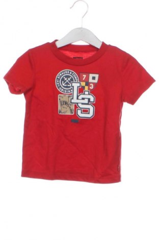 Детска тениска Levi's, Размер 18-24m/ 86-98 см, Цвят Червен, Цена 46,99 лв.