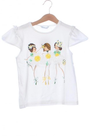 Dziecięcy T-shirt Mayoral, Rozmiar 7-8y/ 128-134 cm, Kolor Biały, Cena 34,48 zł