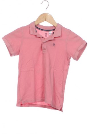 Dziecięcy T-shirt Okaidi, Rozmiar 7-8y/ 128-134 cm, Kolor Popielaty róż, Cena 27,59 zł