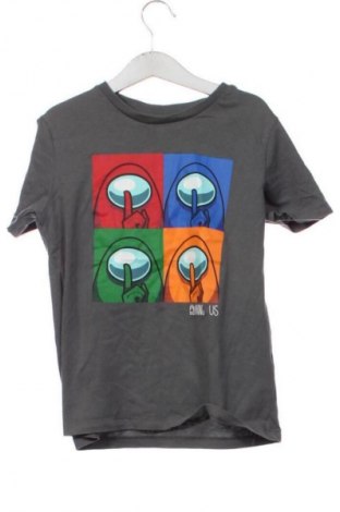 Dziecięcy T-shirt Reserved, Rozmiar 6-7y/ 122-128 cm, Kolor Szary, Cena 26,21 zł