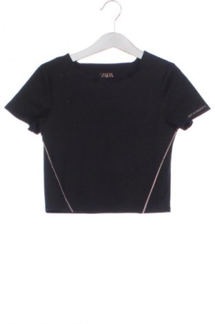Детска тениска Zara, Размер 8-9y/ 134-140 см, Цвят Черен, Цена 11,40 лв.