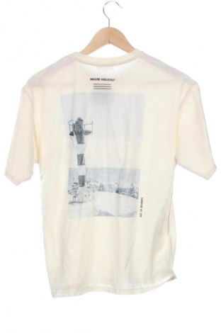 Детска тениска Zara, Размер 12-13y/ 158-164 см, Цвят Екрю, Цена 11,40 лв.