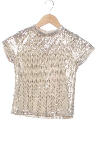Dziecięcy T-shirt Zara, Rozmiar 12-13y/ 158-164 cm, Kolor Srebrzysty, Cena 27,59 zł