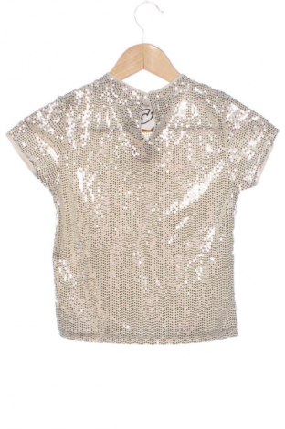 Dziecięcy T-shirt Zara, Rozmiar 12-13y/ 158-164 cm, Kolor Srebrzysty, Cena 27,59 zł