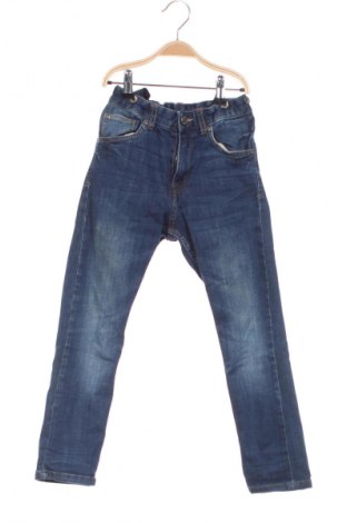 Dziecięce jeansy H&M, Rozmiar 6-7y/ 122-128 cm, Kolor Niebieski, Cena 74,00 zł