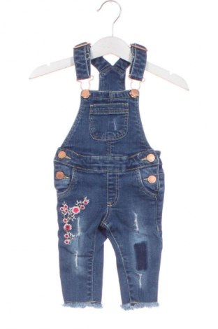 Dziecięcy kombinezon Denim Co., Rozmiar 3-6m/ 62-68 cm, Kolor Niebieski, Cena 73,38 zł
