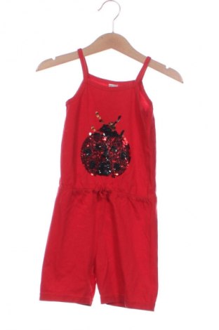 Kinder Overall Unbranded, Größe 4-5y/ 110-116 cm, Farbe Rot, Preis € 30,71