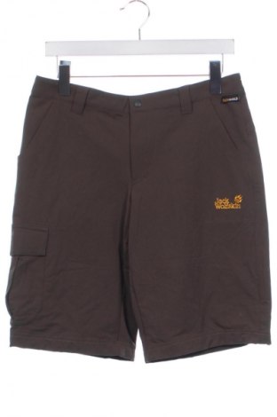 Pantaloni scurți pentru copii Jack Wolfskin, Mărime 15-18y/ 170-176 cm, Culoare Verde, Preț 96,99 Lei