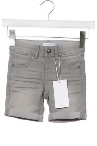 Pantaloni scurți pentru copii Name It, Mărime 4-5y/ 110-116 cm, Culoare Gri, Preț 135,99 Lei