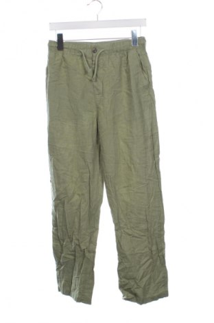 Pantaloni pentru copii H&M, Mărime 12-13y/ 158-164 cm, Culoare Verde, Preț 71,99 Lei