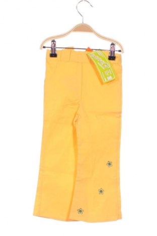 Kinderhose Unbranded, Größe 18-24m/ 86-98 cm, Farbe Gelb, Preis 17,39 €