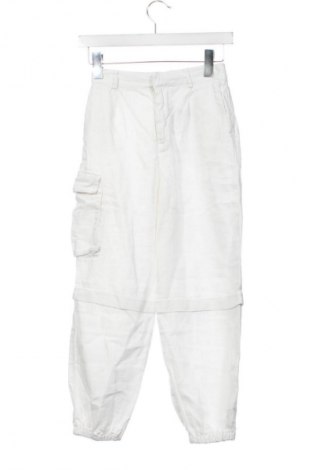 Dziecięce spodnie Zara, Rozmiar 10-11y/ 146-152 cm, Kolor Biały, Cena 31,46 zł