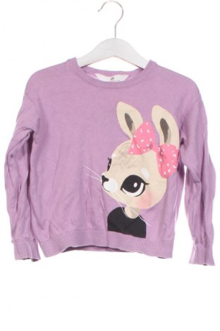 Detský sveter  H&M, Veľkosť 2-3y/ 98-104 cm, Farba Fialová, Cena  9,00 €