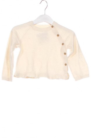 Dziecięcy sweter Reserved, Rozmiar 9-12m/ 74-80 cm, Kolor ecru, Cena 39,08 zł