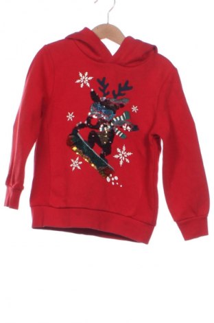 Dziecięca bluza C&A, Rozmiar 4-5y/ 110-116 cm, Kolor Czerwony, Cena 50,57 zł