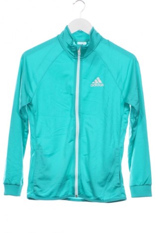 Детско спортно горнище Adidas, Размер 14-15y/ 168-170 см, Цвят Син, Цена 34,99 лв.