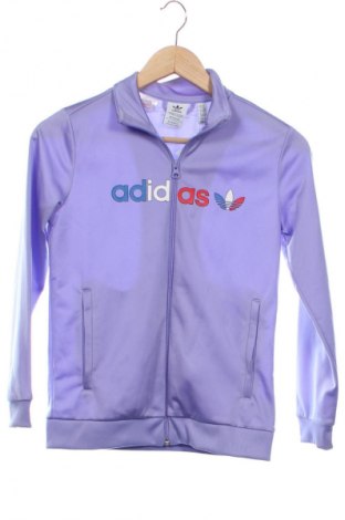 Dziecięca sportowa bluza Adidas Originals, Rozmiar 11-12y/ 152-158 cm, Kolor Fioletowy, Cena 76,40 zł
