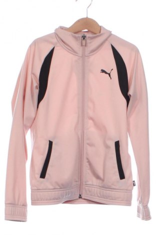 Dziecięca sportowa bluza PUMA, Rozmiar 9-10y/ 140-146 cm, Kolor Różowy, Cena 77,75 zł