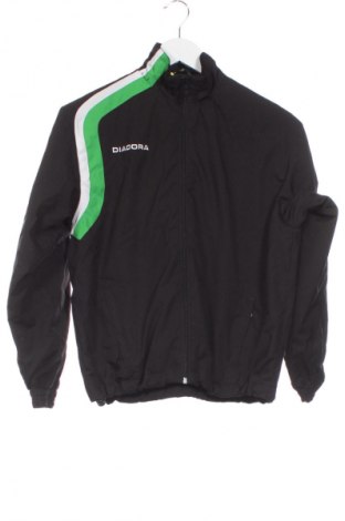 Kinderjacke Diadora, Größe 8-9y/ 134-140 cm, Farbe Schwarz, Preis 37,99 €