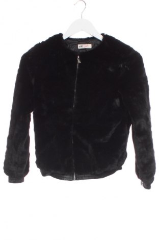 Kinderjacke H&M, Größe 11-12y/ 152-158 cm, Farbe Schwarz, Preis 22,99 €