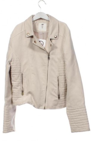 Kinderjacke H&M, Größe 12-13y/ 158-164 cm, Farbe Beige, Preis € 16,37