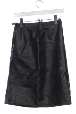 Fustă de piele Unbranded, Mărime XS, Culoare Negru, Preț 196,99 Lei