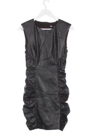 Rochie de piele Zara, Mărime M, Culoare Negru, Preț 91,99 Lei